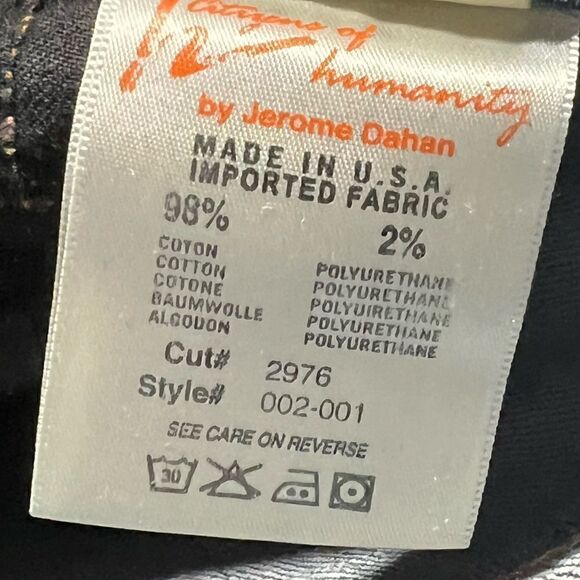 Citizens of Humanity Ingrid Stretch Low Waist Flare Denim Jeans 27 - Picture 4 of 8